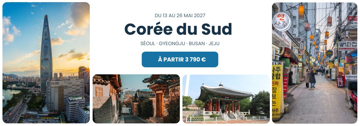 Circuit Corée du Sud : Séoul, Gyeongju, Busan & l'île de Jeju
